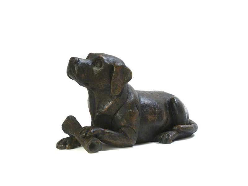 Dog With Bone Urn